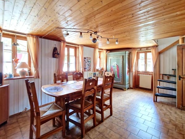 Immobilie in Grône - Grône, maison de 4.5 pièces de 151 m2 avec extérieures verdoyant et 2 places de parc - Bild 4