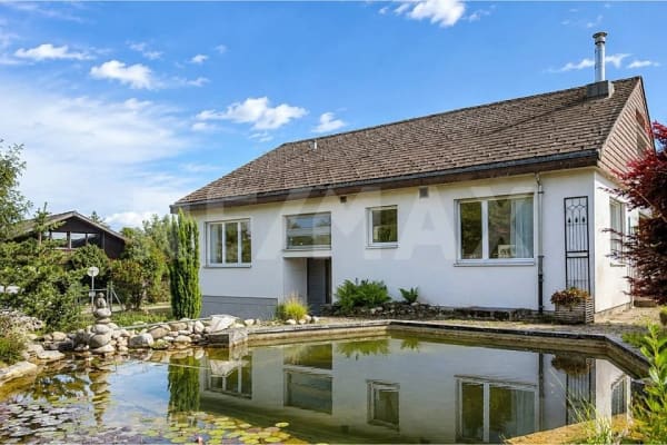 Immobilie in Habsburg - Freistehendes 8-Zi.-Einfamilienhaus mit grosszügiger Gartenanlage - Bild 9