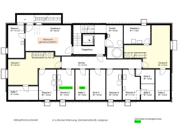 Immobilie in Langnau Im Emmental - 4 1/2-Zimmer Eigentumswohnung an ruhiger, sonniger Lage - Bild 8