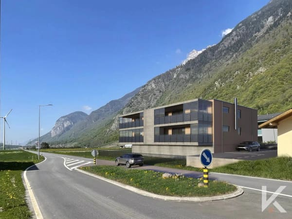 Immobilie in Dorénaz - Appartement en attique 4.5 pièces - Bild 0