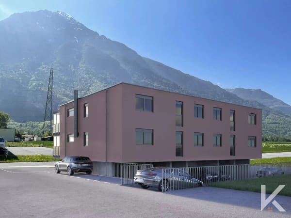 Immobilie in Dorénaz - Appartement en attique 4.5 pièces - Bild 2
