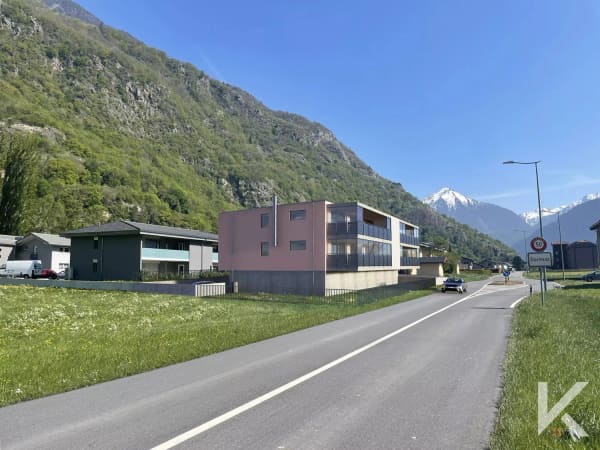 Immobilie in Dorénaz - Appartement en attique 4.5 pièces - Bild 4