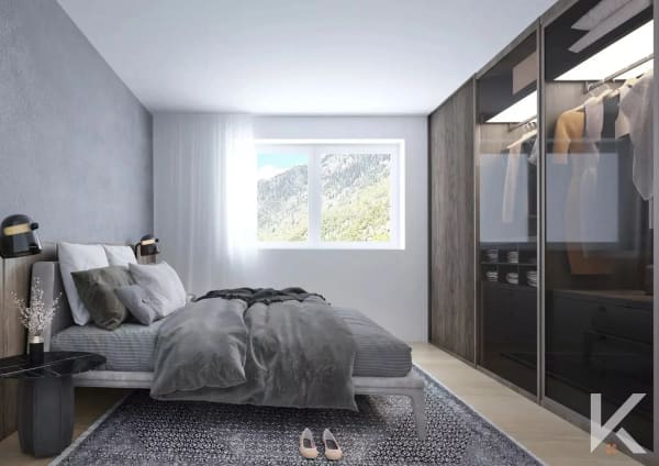 Immobilie in Dorénaz - Appartement en attique 4.5 pièces - Bild 5