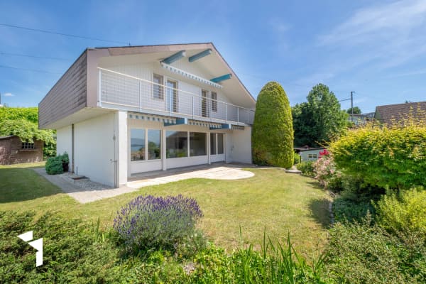 Immobilie in Mörigen - Fehr Immobilien - Gut besonntes 4.5-Zimmer-EFH mit Seesicht - Bild 1