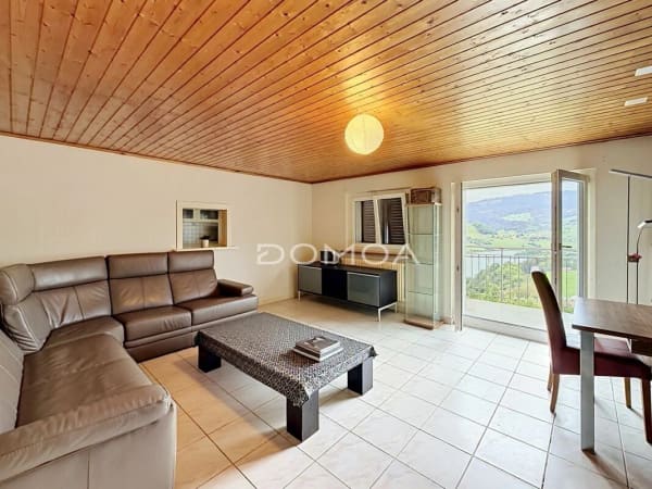 Immobilie in Le Bry - Appartement 4,5 pièces dans les combles avec balcon - Bild 2