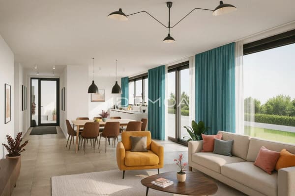 Immobilie in Courtaman - DerniÃ¨re villa avec jardin de 4,5 piÃ¨ces, cadre verdoyant et prestations haut de gamme ! - Bild 4