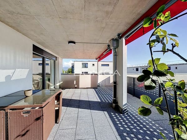 Immobilie in Cottens Fr - Bel appartement de 4,5 piÃ¨ces avec grande terrasse - Bild 0