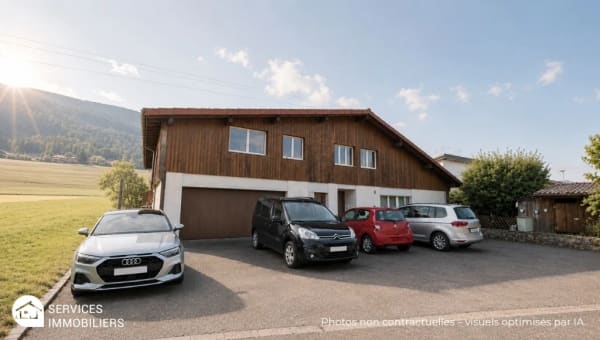 Immobilie in Courtelary - Charmant appartement en rez-de-jardin au coeur du Parc Chasseral - Bild 0