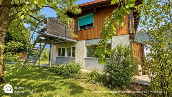 Immobilie in Courtelary - Charmant appartement en rez-de-jardin au coeur du Parc Chasseral - Bild 1