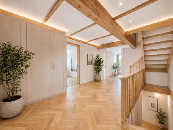 Immobilie in Biglen - Charmantes 6.5-Zimmer Doppeleinfamilienhaus mit Altbau-Flair in Biglen - Bild 3