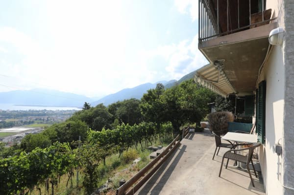 Immobilie in Riazzino - Haus inmitten von Rebbergen und schÃ¶ner Weitsicht - Bild 6