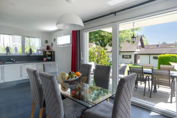 Immobilie in Rueyres-les-prés - Appartement de 3.5 piÃ¨ces avec jardin privatif Ã  Rueyres-les-PrÃ©s - Bild 1