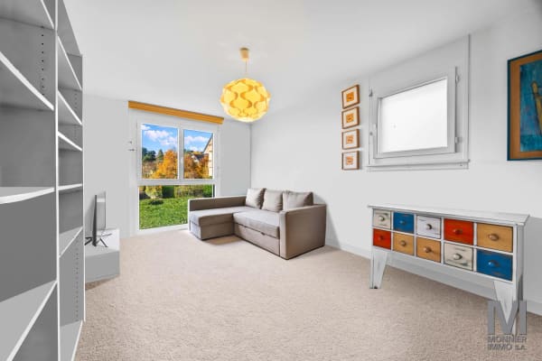 Immobilie in Pully - Magnifique duplex de 7.5 pièces avec terrasse et jardin privatif à Pully - Bild 9