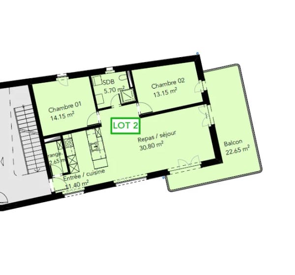 Immobilie in Senèdes - Appartement 3.5 pièces, une adresse privilégiée au coeur de la campagne - Bild 5