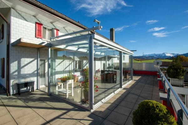 Immobilie in Alterswil Fr - Charmante Wohnhaushälfte mit Werkstatt und Alpenpanorama - Bild 3