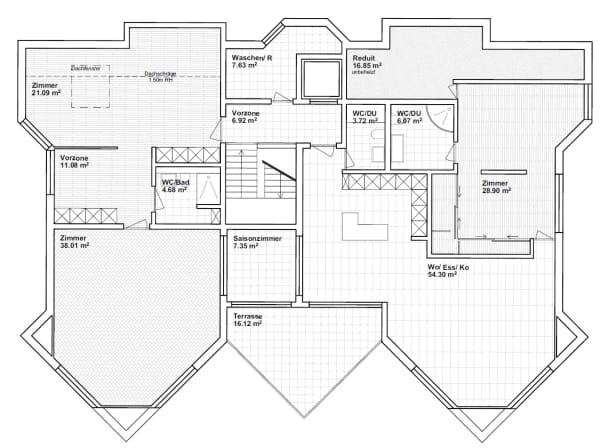 Immobilie in Walchwil - 4.5-Zimmer-Dachwohnung (190 m2) mit herrlicher Seesicht - Bild 9