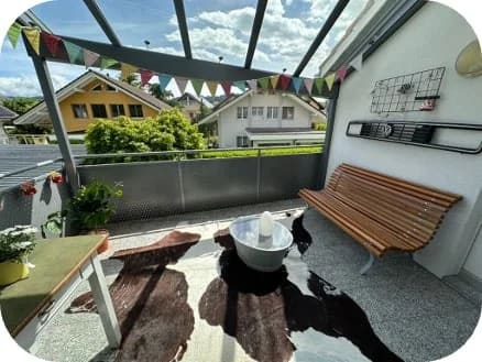 Immobilie in Rüegsauschachen - 4,5-Zimmer-Maisonette-Wohnung mit Galerie, Gartenanteil und Autounterstand – Rüegsauschachen - Bild 8
