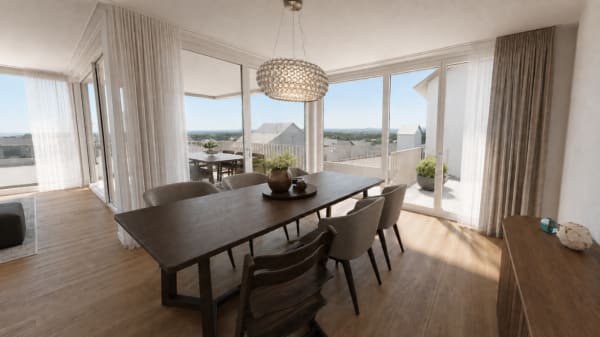 Immobilie in Wiesendangen - Elsau Casa Weitblick - Garten Eckhaus links - Bild 3