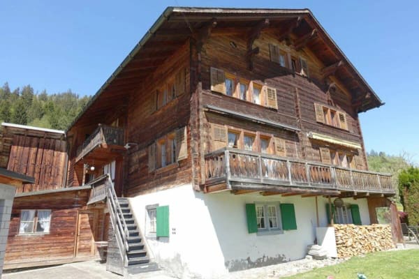 Immobilie in Schluein - HaushÃ¤lfte mit grossem Umschwung in Schluein - Bild 0