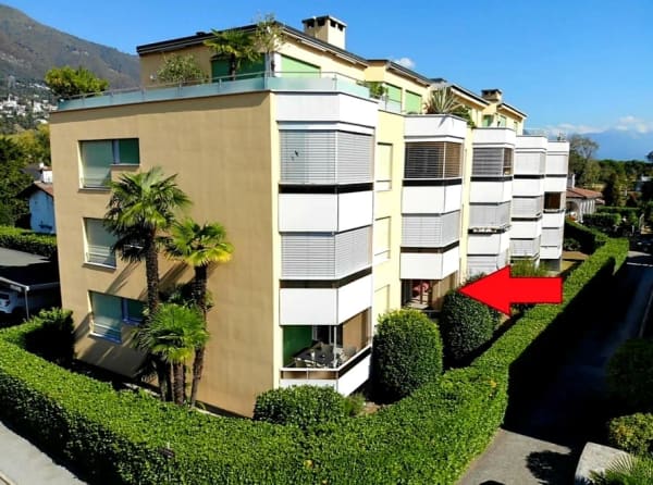 Immobilie in Ascona - 2.5 locali con terrazza, camino e piscina interna â€“ anche residenza secondaria - Bild 10