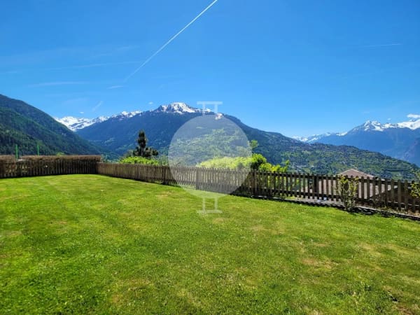 Immobilie in Veysonnaz - Magnifique 5.5 pièces de standing avec grand jardin et vue panoramique sur les montagnes - Bild 8