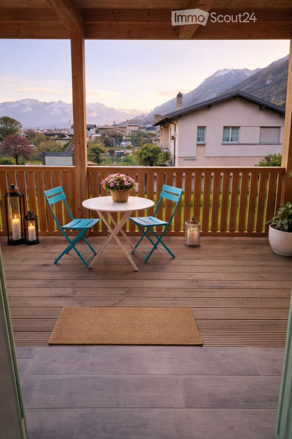 Immobilie in Charrat - Charmant appartement de 4.5 pièces à Charrat, Valais - Bild 6