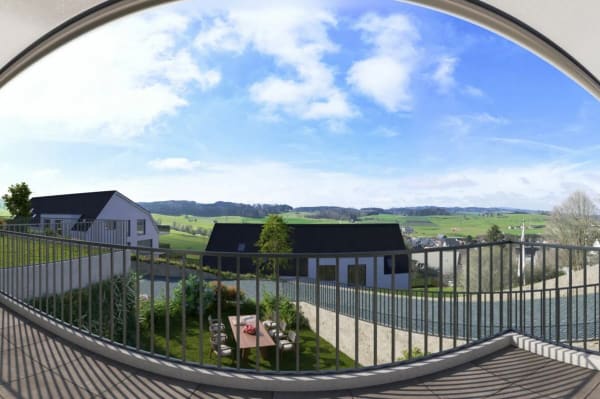 Immobilie in Aesch Zh - DuoVivo: Ãœber den DÃ¤chern von Aesch ZH - Bild 1