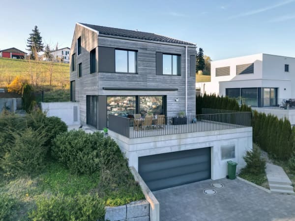 Immobilie in Walterswil So - Modernes 5.5-Zimmer-Einfamilienhaus mit Weitsicht und Minergie-P-Standard in Walterswil - Bild 0