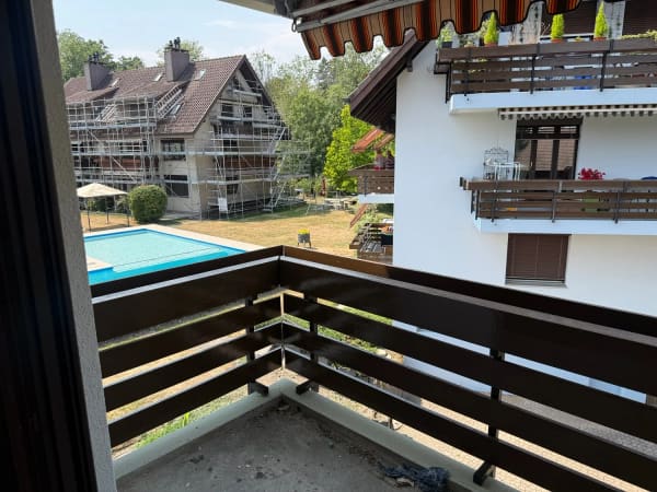 Immobilie in Dotzigen - Charmante renovierte 4-Zimmer-Wohnung mit Gemeinschaftspool/Sauna und Garage in Dotzigen - Bild 3