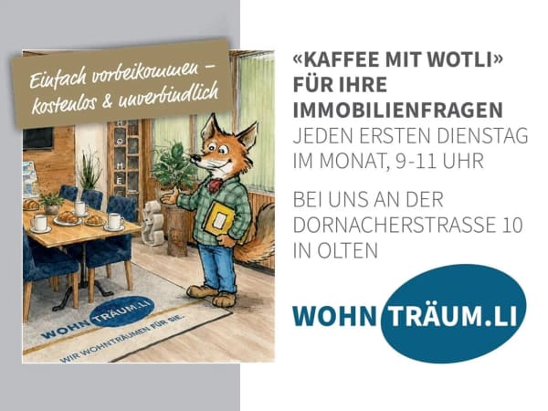 Immobilie in Winznau - Helle 3Â½-Zimmer Eigentumswohnung mit 2 Balkonen - Bild 4