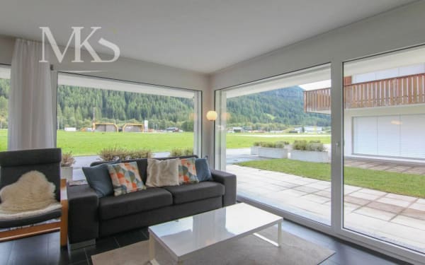 Immobilie in Ulrichen - Ihr Sonnenplatz im Loipenparadies Goms - helle 2.5-Zimmer-Wohnung mit Garage - Bild 2