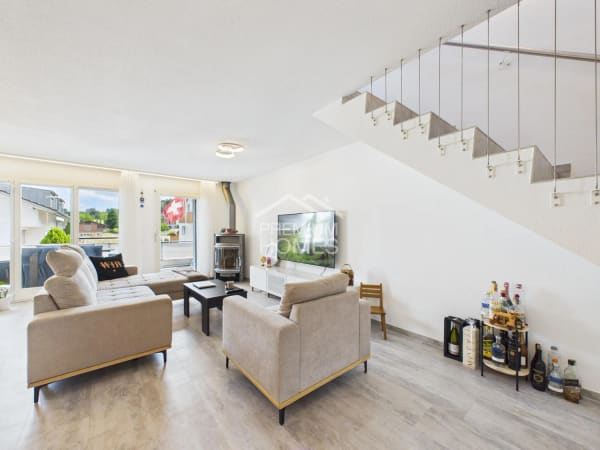 Immobilie in Waltenschwil - Wohnen auf zwei Ebenen - charmante Maisonettewohnung an ruhiger Lage - Bild 4