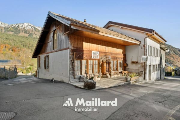 Immobilie in Corbeyrier - Maison de caractère atypique avec potentiel d'agrandissement. - Bild 0