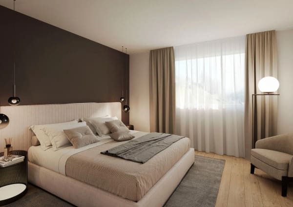 Immobilie in Sattel - Exklusive 5.5-Zimmer-Terrassenwohnung mit Bergblick in Sattel - Bild 4