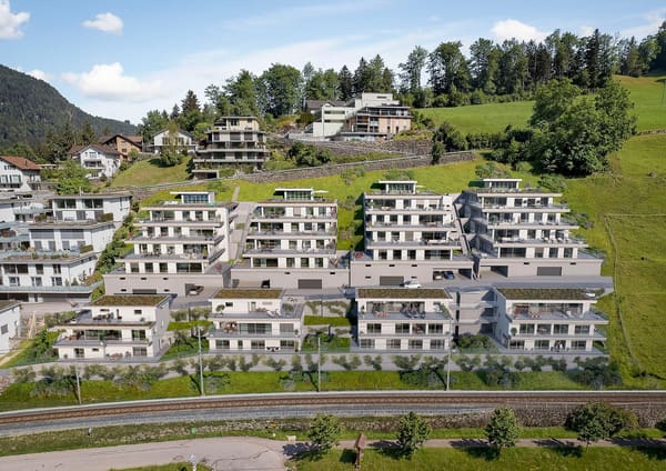 Immobilie in Sattel - Exklusive 5.5-Zimmer-Terrassenwohnung mit Bergblick in Sattel - Bild 9