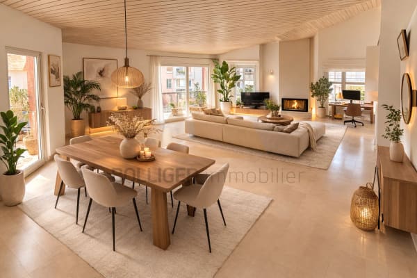 Immobilie in Colombier Ne - A VENDRE MAGNIFIQUE APPARTEMENT DE 4,5 PIÈCES EN PPE DE 137 M2 - Bild 3