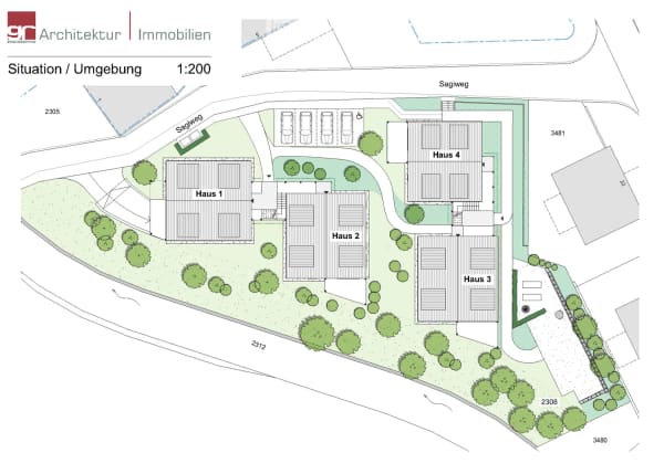 Immobilie in Diegten - Moderne 3.5 - 4.5 Zimmer Wohnungen in 4 MehrfamilienhÃ¤user in Minergie-P-Standard zu verkaufen - Bild 6