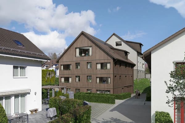 Immobilie in Wermatswil - BEZUGSBEREIT AB Januar 2027! Landwohnen in StadtnÃ¤he: Neubauwohnungen im Herzen des Dorfes Wermatswil - Bild 1