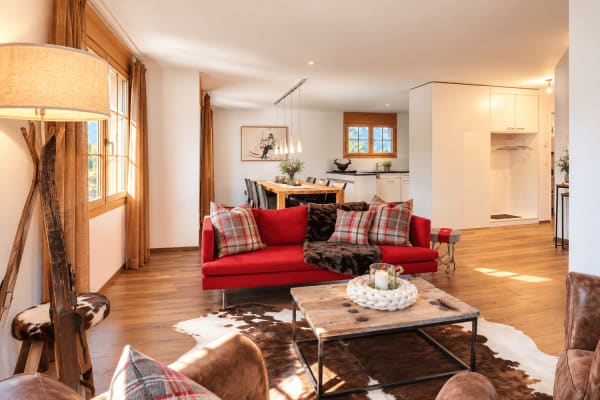 Immobilie in Flims Waldhaus - Charmante 3.5-/4.5-Zimmer-Wohnung mit Bergblick in Flims Waldhaus - Bild 1