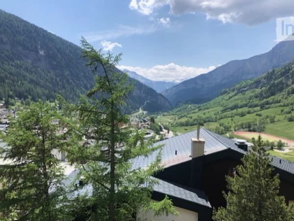 Immobilie in Leukerbad - Charmante 3.5-Zimmer-Wohnung mit Panoramablick in Leukerbad - Bild 1
