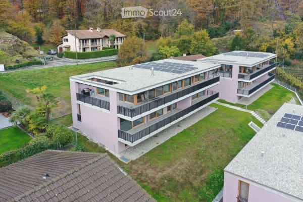 Immobilie in Arcegno - 3,5 Zimmer Wohnung mit Berg- und Seesicht an charmanter Lage - Bild 0