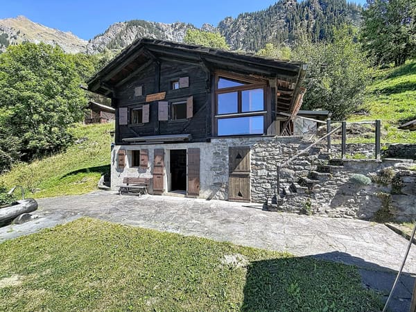 Immobilie in Lourtier - Parenthèse alpine – nature brute et silence retrouvé - Bild 0