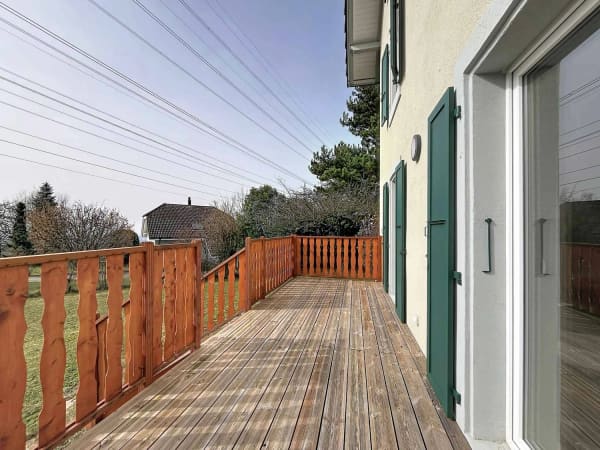 Immobilie in Jouxtens-mézery - Triplex de 4.5 pièces - grand jardin et vue partielle sur lac - Bild 11