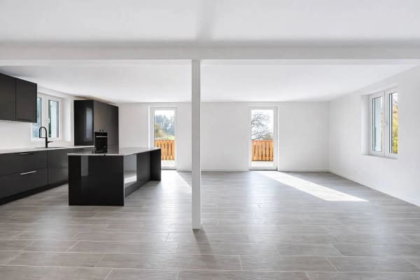 Immobilie in Jouxtens-mézery - Triplex de 4.5 pièces - grand jardin et vue partielle sur lac - Bild 2
