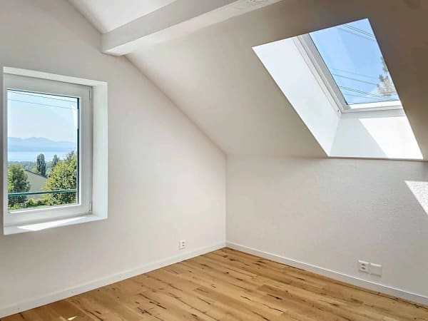 Immobilie in Jouxtens-mézery - Triplex de 4.5 pièces - grand jardin et vue partielle sur lac - Bild 7
