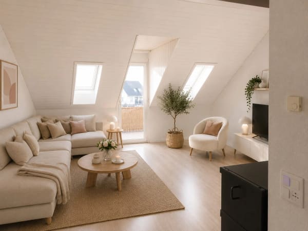 Immobilie in Hombrechtikon - Charmante 4½-Zimmer-Dachwohnung mit sonniger Terrasse und Weitsicht - Bild 0