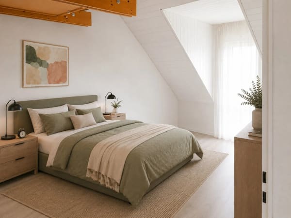 Immobilie in Hombrechtikon - Charmante 4½-Zimmer-Dachwohnung mit sonniger Terrasse und Weitsicht - Bild 4