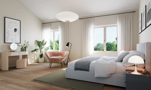 Immobilie in Choulex - Projet de 3 belles et grandes villas HPE - Bild 5