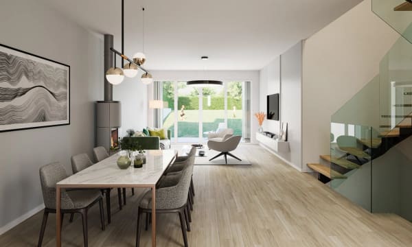 Immobilie in Choulex - Projet de 3 belles et grandes villas HPE - Bild 3