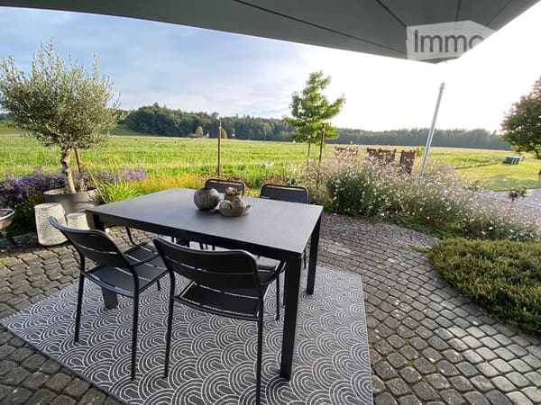 Immobilie in Walliswil B. Wangen - Einfamilienhaus mit Blick ins Grüne - Bild 2